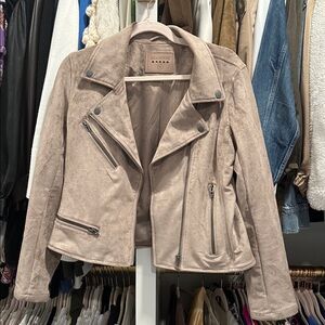Blank NYC Light Brown Suede Jacket